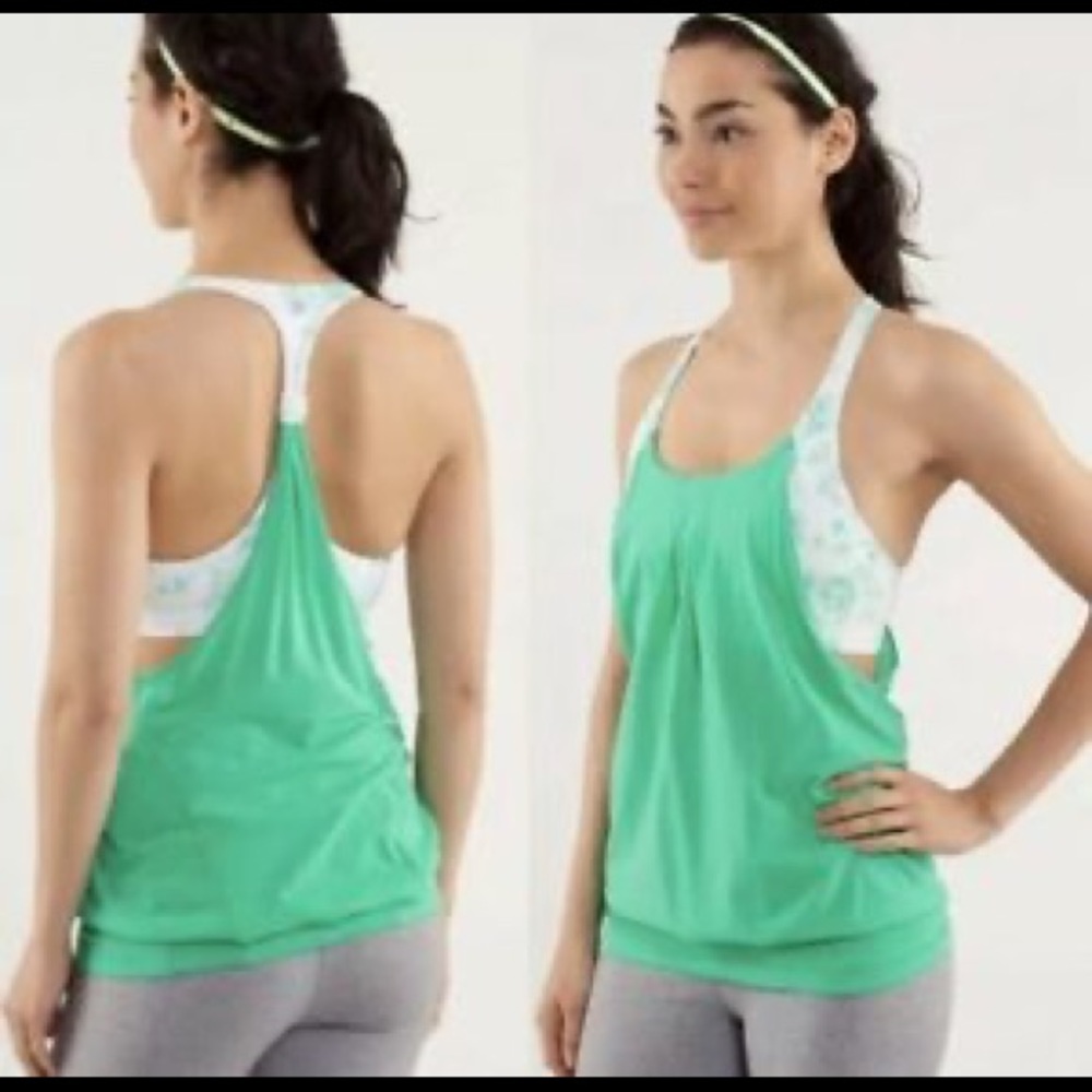 Lululemon active tank floral